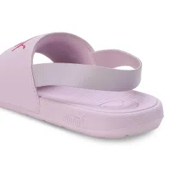 Puma Kids Cool Cat 2.0 Purple Back Strap Sandals image 4