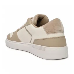 Aldo Men's White & Beige Casual Sneakers image 4