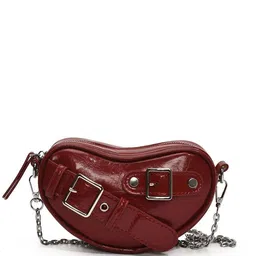 StyleCast x Revolte Women Textured Miniature Buckle Detail Sling Bag-picture-35