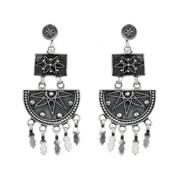 Ahilya Jewels 92.5 Sterling Silver Earrings-image-1