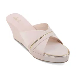 Tresmode Women's Beige Casual Wedges-picture-34