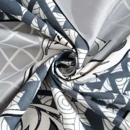 HOSTA HOMES Multicolor Polycotton 280 TC King Size Flat Bed Sheet with 2 Pillow Covers image 4