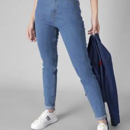 Kotty Light Blue Skinny Fit High Rise Jeans-picture-44