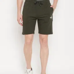Duke Olive Regular Fit Shorts-picture-39