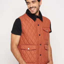 Club York Rust Regular Fit Jacket image 4