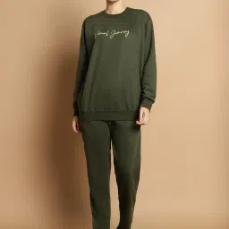 Vimal Jonney Black & Green Printed Tracksuit - Pack Of 2 image 4