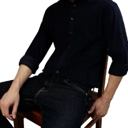 Bruun & Stengade Blue Slim Fit Shirt image 4