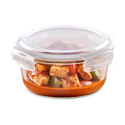 Borosil Klip N Store Transparent Glass Storage Container With Air-Tight Lid 800ml-picture-6