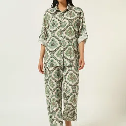 Beatnik Printed Shirt With Trouser Co-Ords-picture-14
