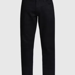 Jack & Jones Dark Blue Cotton Regular Fit Jeans image 4