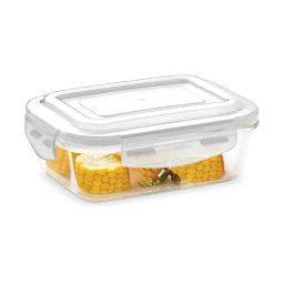 Borosil Klip N Store Transparent Glass Storage Container With Air-Tight Lid 1040ml-picture-16