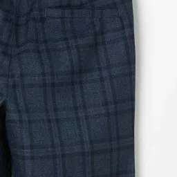 Fame Forever by Lifestyle Kids Navy Chequered Pants image 4