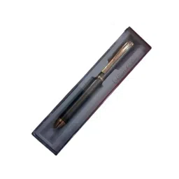 Pierre Cardin Carnival Set Diary & Vista 2-in-1 Ball Pen Brown and Monochrome Finish with Gold Trim, 8901765036308-MONOCHROME-BROWN DIARY image 3