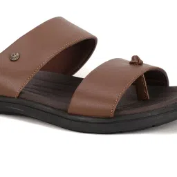 Hush Puppies by Bata Men's Brown Casual Sandals image 4