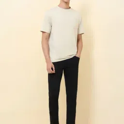 Allen Solly Black Cotton Skinny Fit Jeans image 5