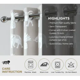 india circus by krsnaa mehta India Circus By Krshna Mehta Multi Polyester Printed Curtains image 4