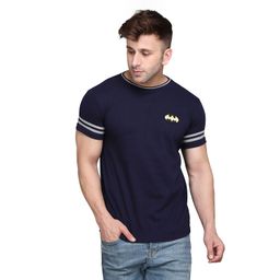 BEYOU FASHION Round Neck Short Sleeves Applique Slim Fit T-shirt-picture-8