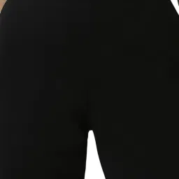 Van Heusen Black Solid Formal Trousers image 4
