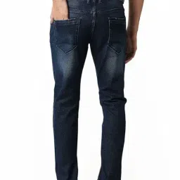 Basics Blue Skinny Fit Jeans image 2