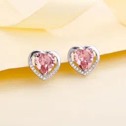GIVA 925 Silver Valentine Stud Earrings for Women & Girls-image-98
