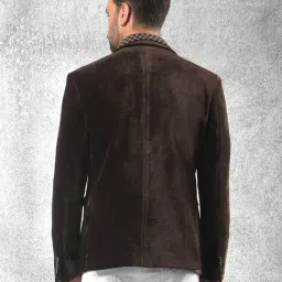 Crimsoune Club Brown Regular Fit Blazer image 2