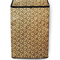 The Furnishing Tree Yellow PVC Washing Machine Cover-picture-12