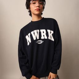 ONLY Women Typography Printed Sweatshirt-picture-7