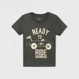 Juniors By Lifestyle Green Cotton Regular Fit Printed T-Shirt-picture-36