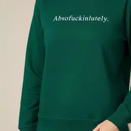 SZN Women Printed Sweatshirt image 3