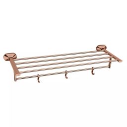 Aquieen Cuff 24 inch Towel Rack Stainless Steel Chrome Finish Rose Gold, AQN 832-picture-40