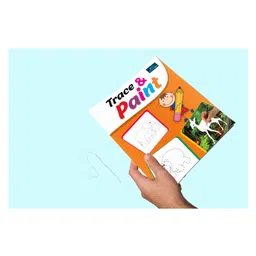 book ford publications Trace And Paint Coloring Book - English image 2