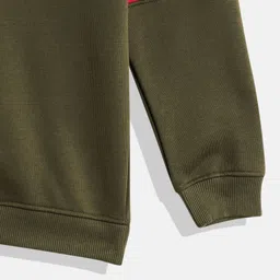 Allen Solly Junior Boys Mock Collar Sweatshirt image 3