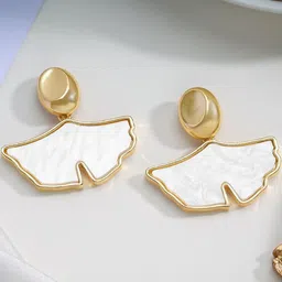 Estailo fashion Contemporary Drop Earrings-image-88