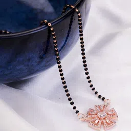 Opal Touch Cubic Zirconia Studded Mangalsutra-picture-15