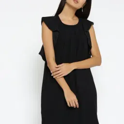 Style Quotient Black Above Knee Dress-image-31