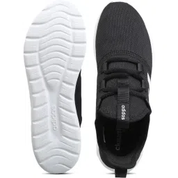 Adidas Women's Vario Pure Black Running Shoes image 4