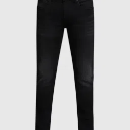Jack & Jones Black Cotton Slim Fit Jeans image 4