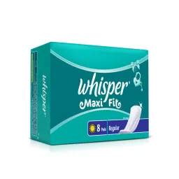 Whisper Maxi Fit Regular 8s Sanitary Pads for Women-picture-15