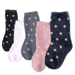 N2S NEXT2SKIN Kids Pack Of 5 Ankle-Length Socks-picture-28