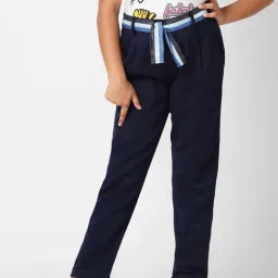 KIDS ONLY Navy Solid Pant-image-38