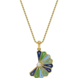 Kisna Diamond & Gold Jewellery 14k Fab Pendant-picture-40