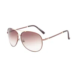 Ted Smith Brown Aviator UV Protection Unisex Sunglasses-image-21