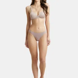 Jockey 1803 Women's Medium Coverage Micro Modal Mid Waist Bikini With Concealed Waistband image 4