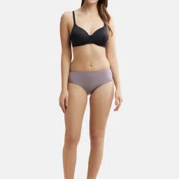 Jockey JW02 Women's High Coverage Tencel Lyocell High Waist Hipster With Concealed Waistband image 4