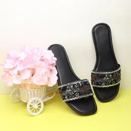 KALINI Women Open Toe Flats-picture-27