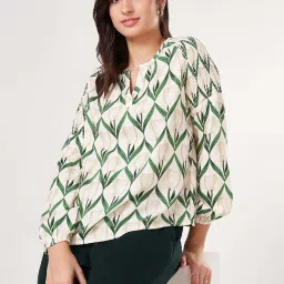 Honey By Pantaloons Marshmallow Relaxed Fit Printed Top image 4