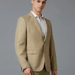 Reid & Taylor Khaki Comfort fit Checks Blazer image 4