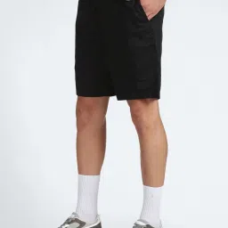 Calvin Klein Black Regular Fit Shorts image 4