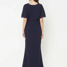MISH Navy Embellished Maxi Dress image 2