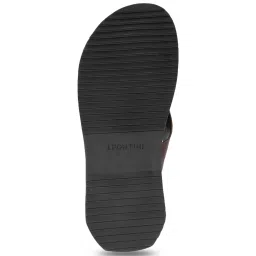 J. Fontini by Mochi Men's Brown Thong Sandals image 4